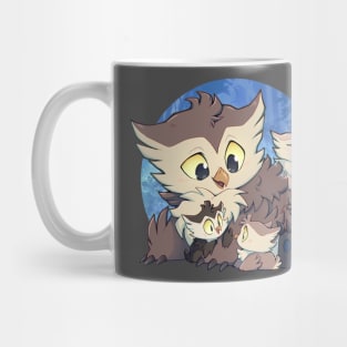 Adorable Owlbear Family Mug